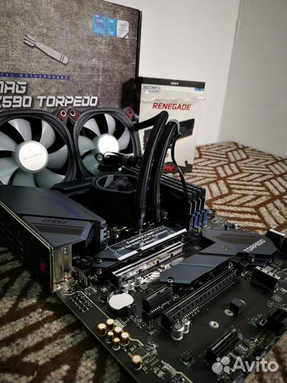 Топовая игровая связка i9 - 11900kf / Z590 / 32Gb