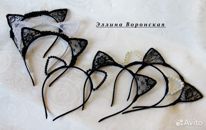 Ободок с ушками