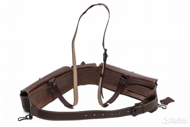 Патронташ под 40 патронов 12 калибра / кожа