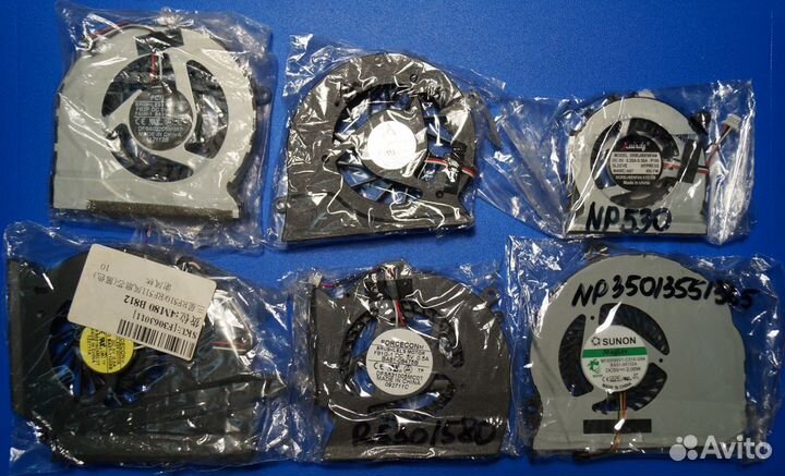 Кулеры для ноутбука Lenovo Samsung Toshiba