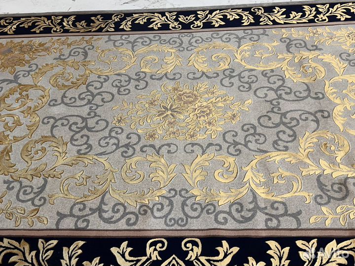 Ковер тибетский, китай шёлк шерсть