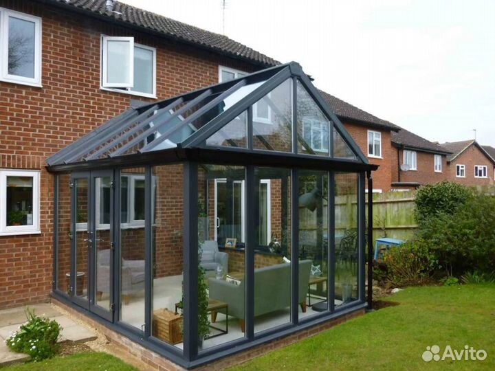 Алюминиевые окна двери витражи