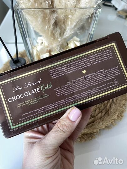 Too faced -Chocolate Gold палетка