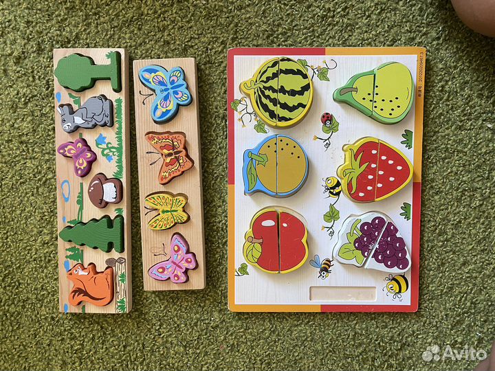 Деревянные пазлы