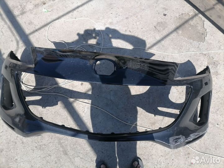 Бампер задний Мазда 3