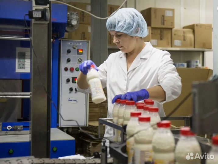 Разнорабочий.Еженедельная оплата.Молочный завод