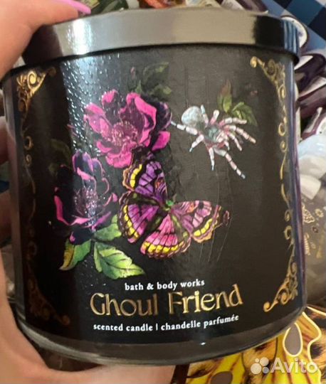 Новая свеча Bath and Body works, ghoul friend