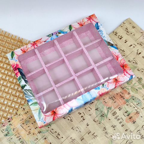 Коробки самосборные для конфет, мармелада и орехов