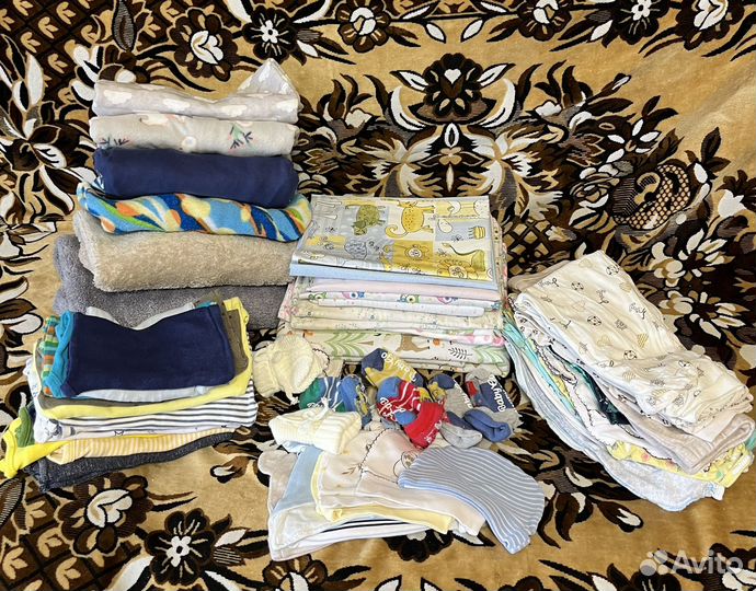 Детские вещи для новорожденных пакетом