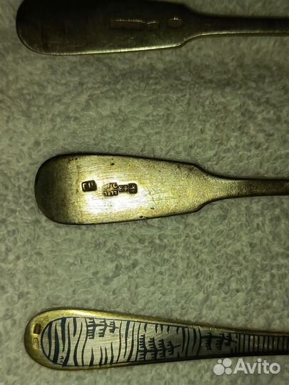 Лошки серебро и вилки Мельхиор