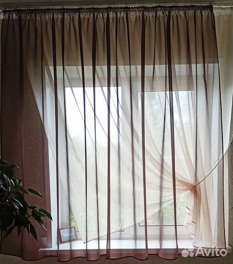 Штора для кухни новая