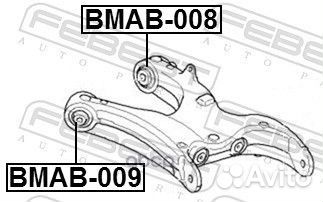 Сайлентблок нижнего рычага подвески зад прав лев