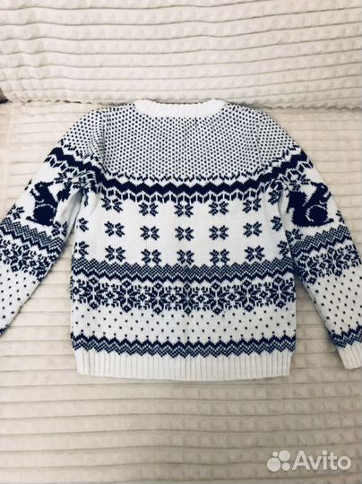 Свитер детский новогодний