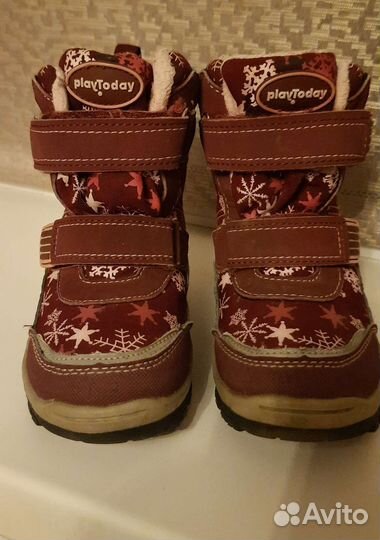 Ботинки зимние для девочки