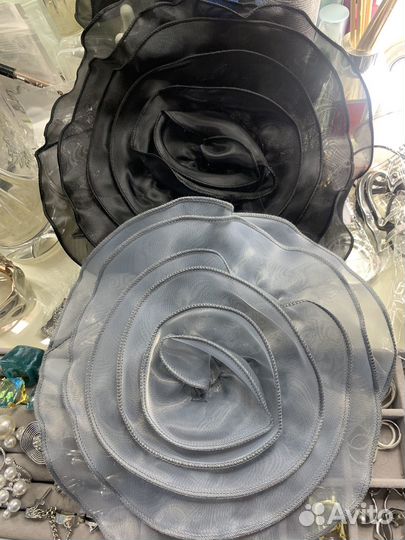 Брошь цветок 27 см