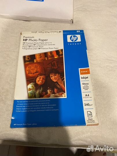 Фотобумага HP Premium glossy