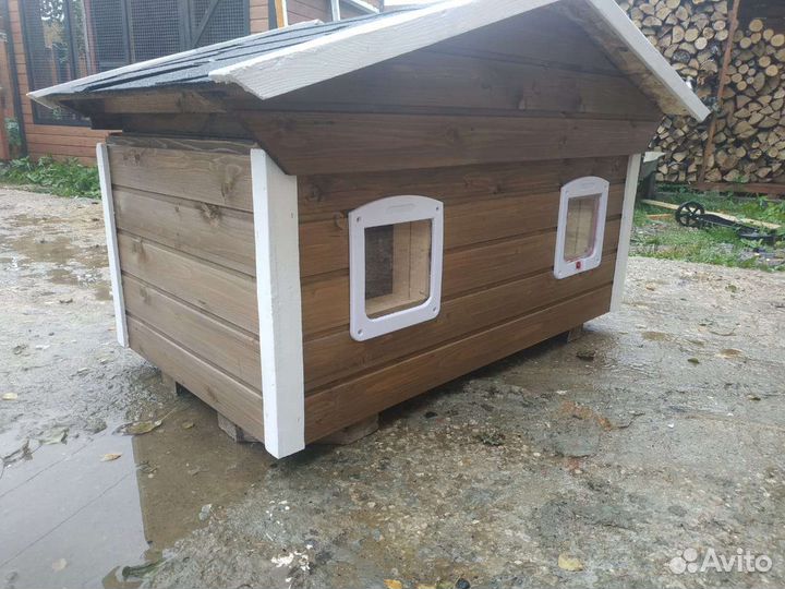 Уличный домик-будка для кошки Мелисса