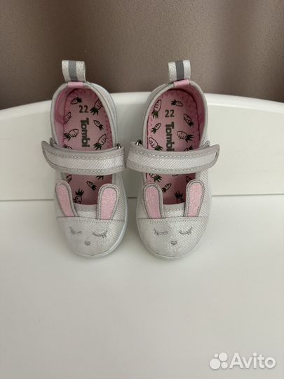 Туфли летние для девочки 22