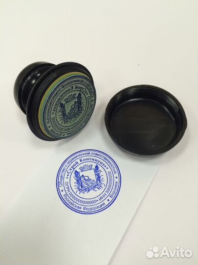 Изготовление печатей штампов факсимиля