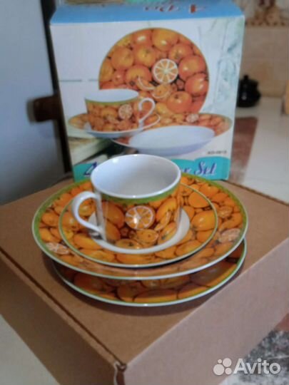 Детский комплект посуды