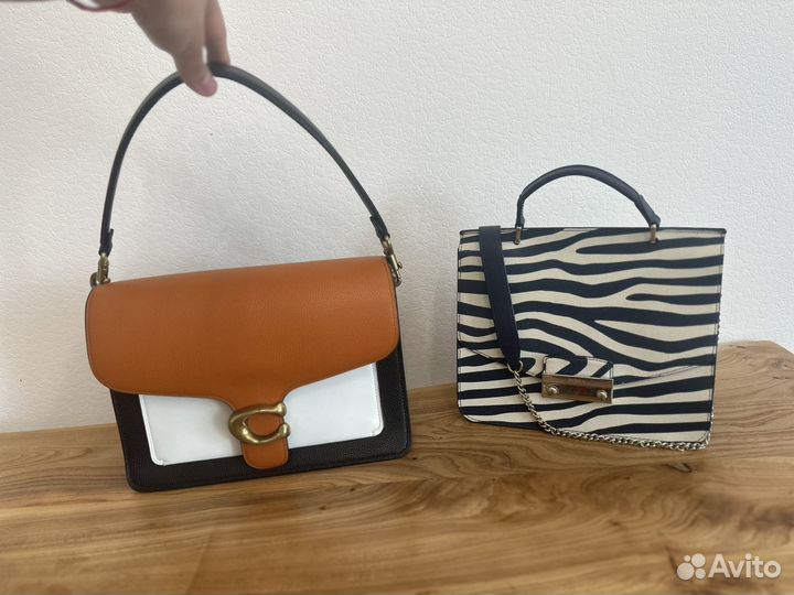 Сумки кожаные женские furla и coach