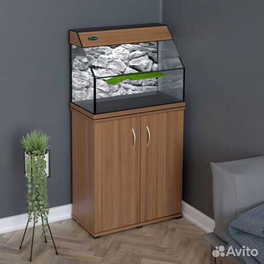 Террариум открытый 70 литров для черепахи