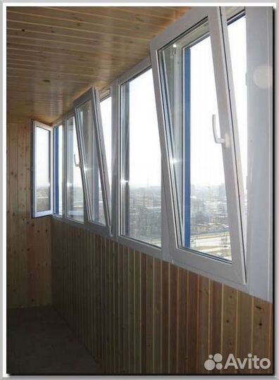 Пластиковое окно с установкой