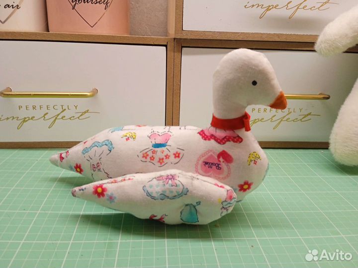 Мягкая Игрушка Гусыня в стиле Тильда