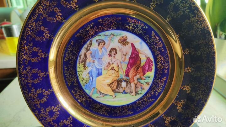 Тарелка коллекционная, настенная Мадонна Bohemia