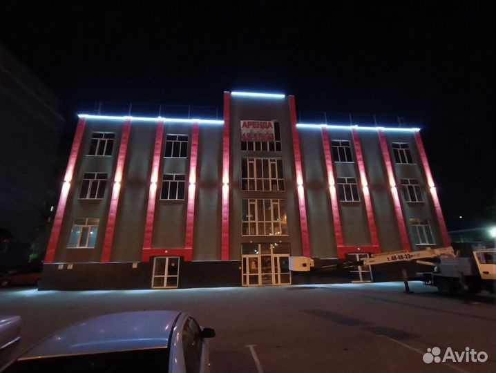 Световое оформление фасадов зданий