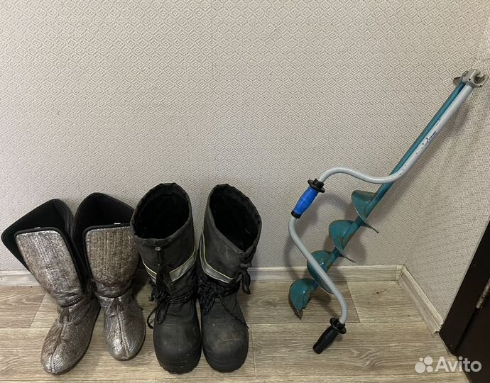 Сапоги для зимней рыбалки