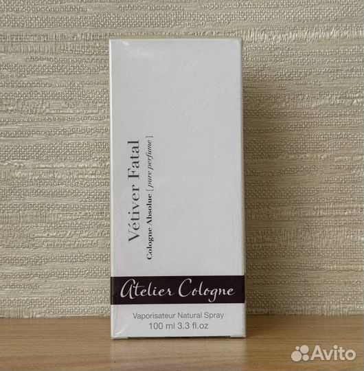 Atelier cologne vetivet fatal