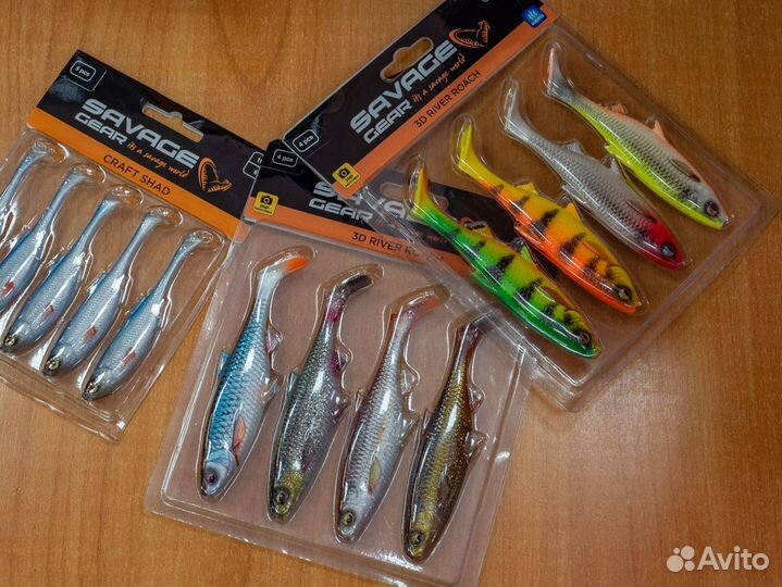 Силиконовые приманки Savage Gear. Оригинал