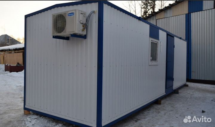 Бытовка 8 м строительная - (№5)