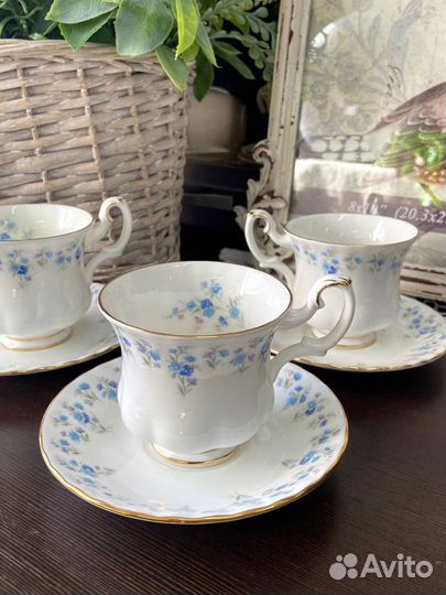 Прекрасные чайные трио Royal Albert Memory Lane