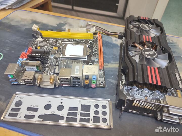 Zotac H77ITX-A-E мат плата не рабочая