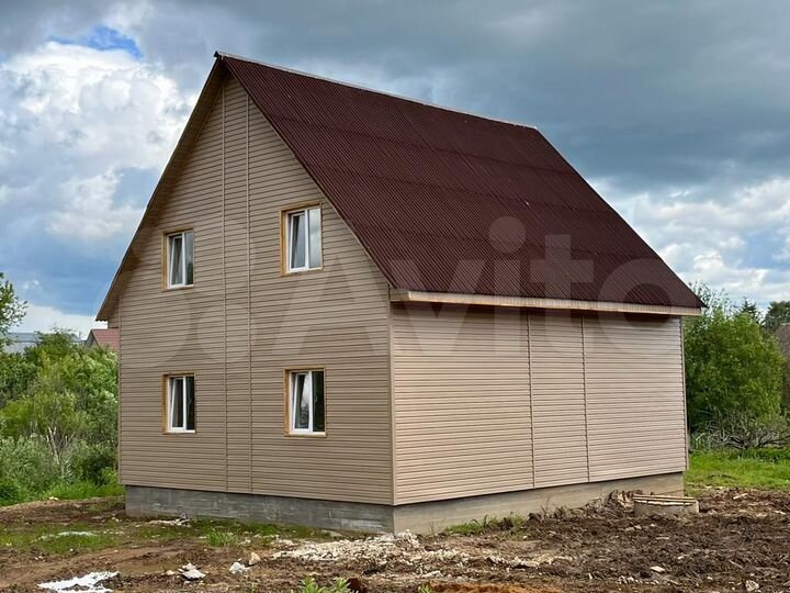 Дом 121,2 м² на участке 5 сот.