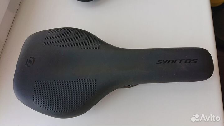 Седло для велосипеда кожаное