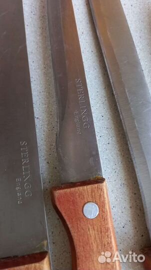 Набор кухонных ножей с подставкой