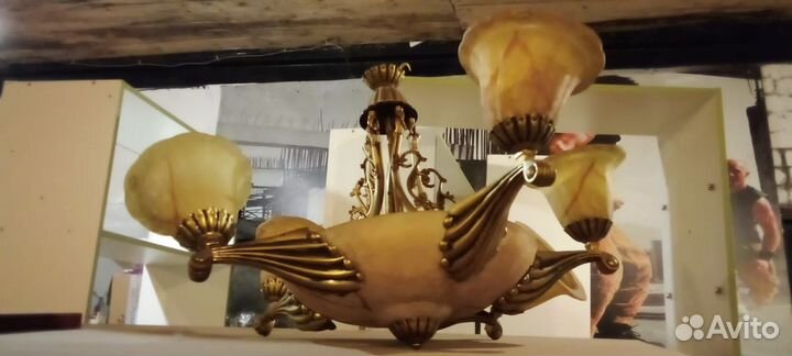 Люстра потолочная бу