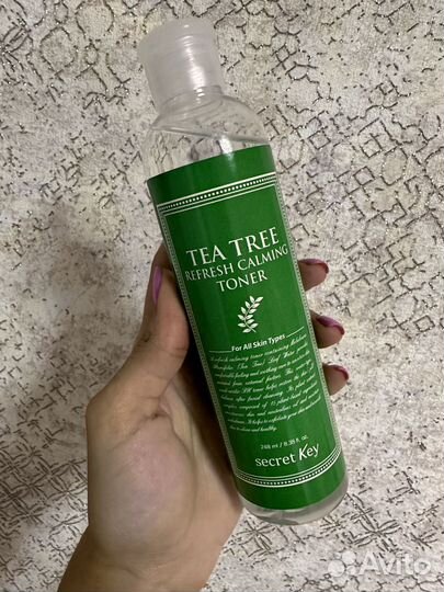 Тоник для проблемной кожи, с чайным деревом