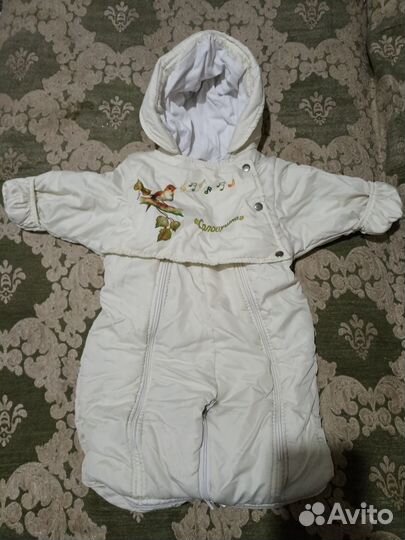 Зимний комбинезон для девочки