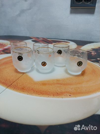Хрустальные рюмки стопки