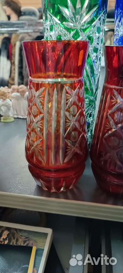 Ваза хрустальная СССР