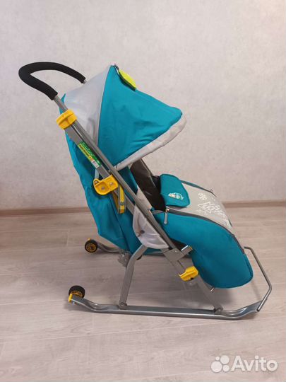 Санки коляска ника-детям 4