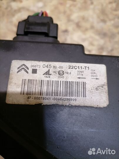 Фара правая галоген Citroen C4 2 B7