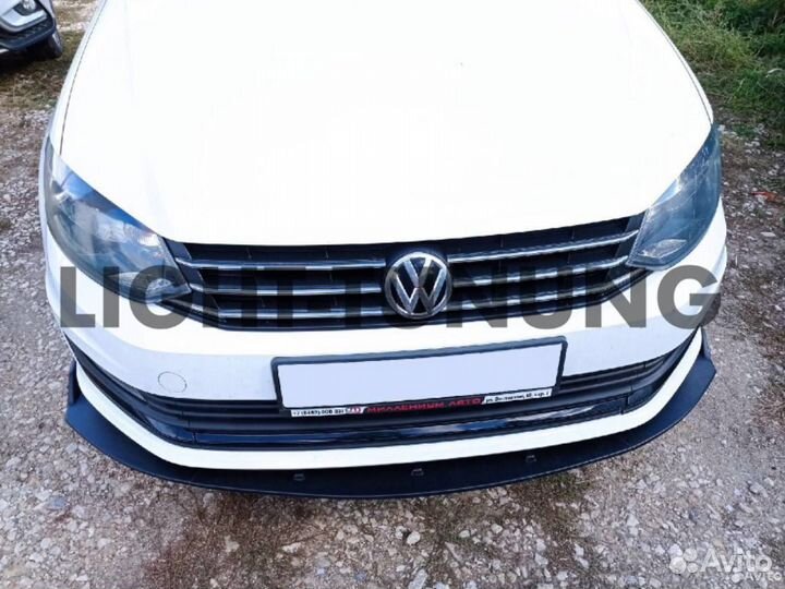 Сплиттер на бампер универсальный