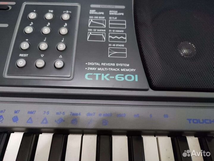 Синтезатор casio ctk601