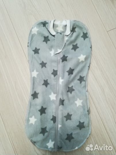 Пеленка кокон флисовая