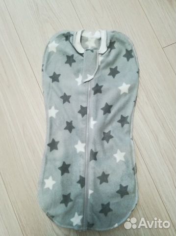 Пеленка кокон флисовая